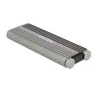 DeLOCK Boitier externe pour M.2 NVMe PCIe SSD avec SuperSpeed USB 20 Gbps (USB 3.2 Gen 2x2) USB Type-C femelle - sans outil