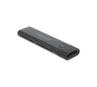DeLOCK Boîtier Externe USB Type-C 3.2 Gen 2 pour M.2 NVMe PCIe/SATA SSD (2230/42/60/80) - Chipset Realtek RTL9210B, Support UASP, Installation sans outil
