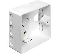 DELOCK Boîtier Keystone pour montage en saillie blanc