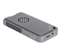 DeLock Boîtier USB 40 Gbps pour 1x M.2 NVMe SSD – LED et ventilateur