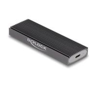 DeLOCK Boitier USB Type-C Combo externe pour M.2 NVMe PCIe ou SATA SSD - sans outil