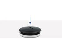 DELOCK Bouchons M10 x 1,5 noir 10 pièces