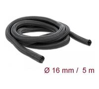 DeLOCK - Braided sleeving - 5,0m - Schwarz (18910)