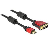Delock - Câble adaptateur - liaison simple - HDMI mâle pour DVI-D mâle - 3 m