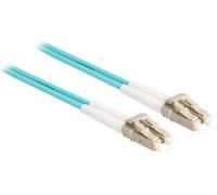 DELOCK Câble à fibre optique avec armure métallique LC Duplex Multimode 3m