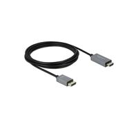 DeLOCK Câble Actif DisplayPort 1.4 vers HDMI 4K 60Hz HDR, 3m, M/M, UHD 3840x2160, HDCP 1.4/2.3, 18 Gbps, Contacts Or, Ø5mm