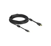 DeLOCK Câble Actif USB-C vers HDMI 4K 60Hz 7m - DisplayPort Alt Mode, HDCP 1.3, Chipset Parade PS176, AWG 32, Connecteurs plaqués or