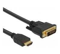 DELOCK cable adaptateur 2 m HDMI Type A vers DVI 24+1