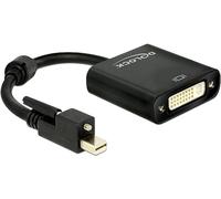 DELOCK 62639 - Câble adaptateur, prise mini DP 1.2 vers port DVI 24+5, 25 cm