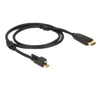 Delock - Câble adaptateur - Mini DisplayPort mâle pour HDMI mâle - 2 m - noir - support 4K