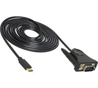 DeLock Câble adaptateur USB-C vers série RS-232 DB9 1,8 m