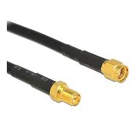 DELOCK CABLE ANTENNA RP-SMA CFD/RF200 1M M/W