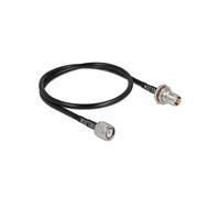 DeLOCK Câble Antenne RG-58 0.6m - Connecteur TNC Mâle vers TNC Femelle, 50 Ohm, Droit - Réf. 90012