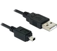 DeLock Câble caméra USB-B mini 4 broches vers USB-A, 1,5 m
