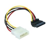 Delock - Câble d'alimentation - alimentation SATA (M) pour alimentation interne 4 plots (M) - 10 cm - connecteur à 90°