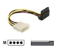 Delock - Câble d'alimentation - alimentation SATA (M) pour alimentation interne 4 plots (M) - 16 cm - connecteur à 90 ° G