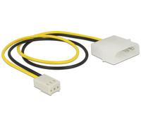 DELOCK Câble d'alimentation Molex 2pin -> 3pin St/Bu 0,30m