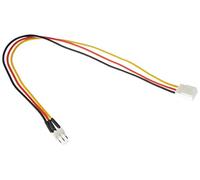 DeLock Câble d'alimentation pour Ventilateur 3 Broches mâle vers Femelle 3 Broches 30 cm
