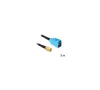 Delock - Câble d'antenne - connecteur FAKRA Z femelle pour SMB femelle - 3 m
