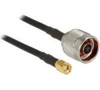 Delock Câble d'antenne N mâle > RP-SMA mâle CFD200/RF200 1.5 m faible perte (88939)