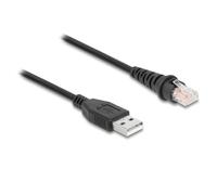 DeLock Scanner de codes à barres, câble, USB, droit, 3,0 m G