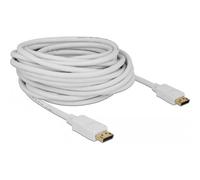 - Câble d'écran - DisplayPort (M) pour DisplayPort (M) - DisplayPort 1.2 - 10 m - support 4K - blanc