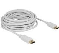 Delock - Câble d'écran - DisplayPort (M) pour DisplayPort (M) - DisplayPort 1.2 - 7 m - blanc