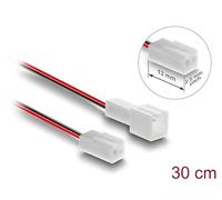 Delock Câble d'extension de ventilateur mâle vers femelle 2 broches 30 cm
