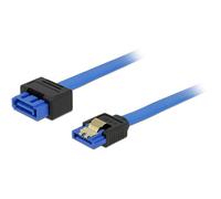 DeLOCK Câble d'extension SATA, ho - ha, SATA 6Gb/s, 0,5m, bleu