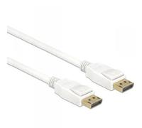 DeLock Cable DisplayPort 1.2 Male to DisplayPort Male 2 m White 4K