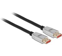 DeLOCK Câble DisplayPort 1.4 - 8K UHD 60Hz, 5K 120Hz, 4K 240Hz - 2m, 32.4Gbps, Cuivre AWG28, Triple Blindage, Connecteurs Or, DSC 1.2
