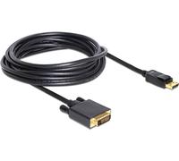 DELOCK Câble Displayport DP -> DVI(24+1) St/St 5.00m noir