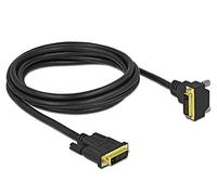 Delock Câble DVI 24+1 mâle vers 24+1 mâle coudé 2 m