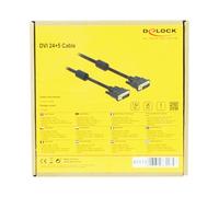 DeLock Câble DVI 24+5 5 m DVI-A 2K 60Hz