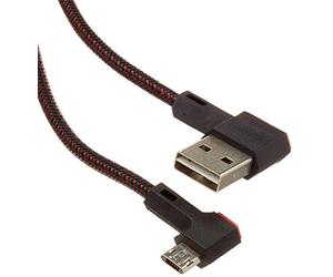 DeLOCK Câble Easy-USB 2.0 Type-A mâle à Easy-USB Type Micro-B mâle coudé vers la Gauche/Droite 1 m Noir