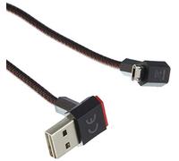 DeLOCK Câble Easy-USB 2.0 Type-A mâle à Easy-USB Type Micro-B mâle coudé vers Le Haut/Bas 1 m Noir