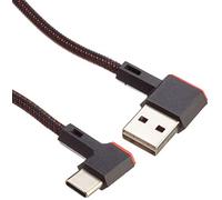 DeLOCK Câble Easy-USB 2.0 Type-A mâle à USB Type-C™ mâle coudé vers la Gauche/Droite 1,5 m Noir