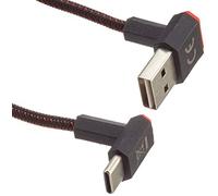 DeLOCK Câble Easy-USB 2.0 Type-A mâle à USB Type-C™ mâle coudé vers Le Haut/Bas 1 m Noir