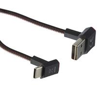 DeLOCK Câble Easy-USB 2.0 Type-A mâle à USB Type-C™ mâle coudé vers Le Haut/Bas 2 m Noir