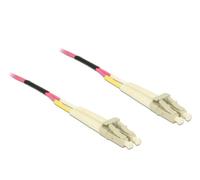 Delock Câble en fibre optique LC - LC Multimode OM4 5 m