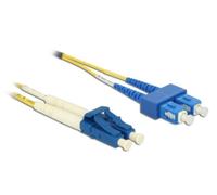Delock Câble en fibre optique LC - SC mode unique OS2 2 m