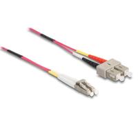 Delock Câble en fibre optique LC - SC Multimode OM4 10 m