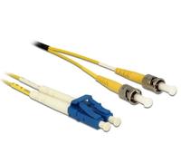 Delock Câble en fibre optique LC - ST mode unique OS2 1 m