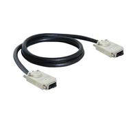 DeLOCK - Câble externe SAS - 4 voies - 4 x InfiniBand (M) pour 4 x InfiniBand (M) - 1 m