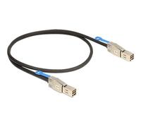 - Câble externe SAS - SAS 12Gbit/s - 4 mini multivoies blindés 36 broches (M) pour 4 mini multivoies blindés 36 broches (M) - 2 m - verrouillé