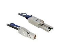 Delock - Câble externe SAS - SAS 6Gbit/s - 36 pin 4x Mini SAS HD (SFF-8644) (M) pour 4 SAS mini multivoies blindés 26 broches (SFF-8088) (M) - 3 m