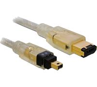 - Câble IEEE 1394 - FireWire 6 broches (M) pour FireWire 4 broches (M) - 2 m