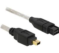 DELOCK Câble FireWire FW400 4Pin -> FW800 9Pin St/St 3.00