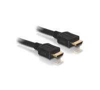DeLOCK Câble HDMI 1.3 5m Noir - Connecteurs Mâle/Mâle, Taux de Transfert 10.2 Gbit/s, Code SH 84733080