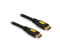 DeLOCK Câble HDMI 1.4 2.0m Mâle/Mâle Noir - Connecteurs Type A (Standard) - Bande passante 10.2 Gbit/s - Réf. 82583